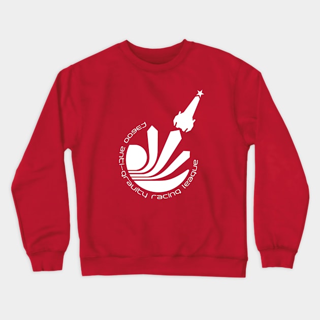 Starships league white Crewneck Sweatshirt by udezigns